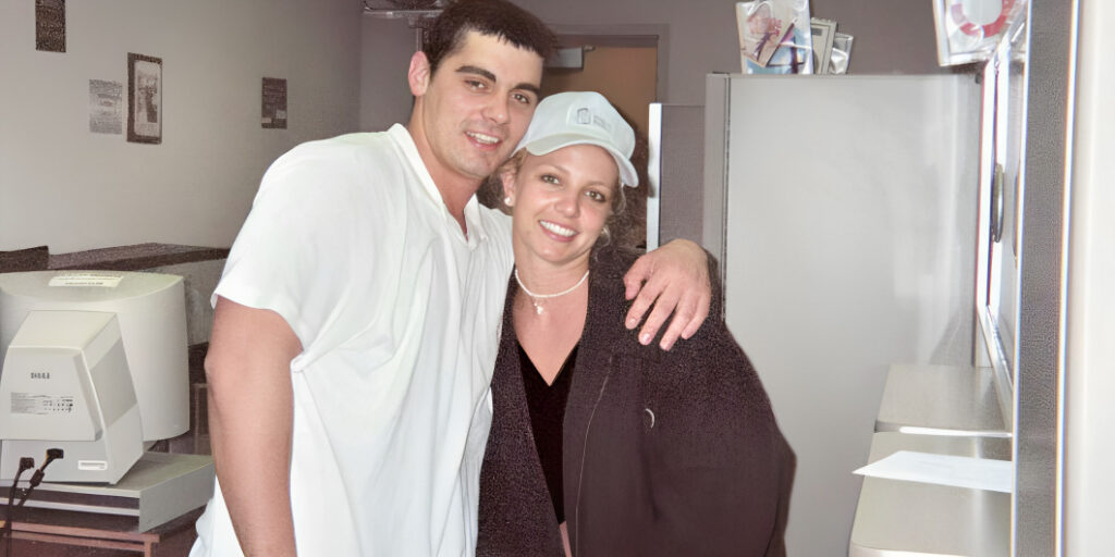 Britney Spears and Jason Allen Alexander
